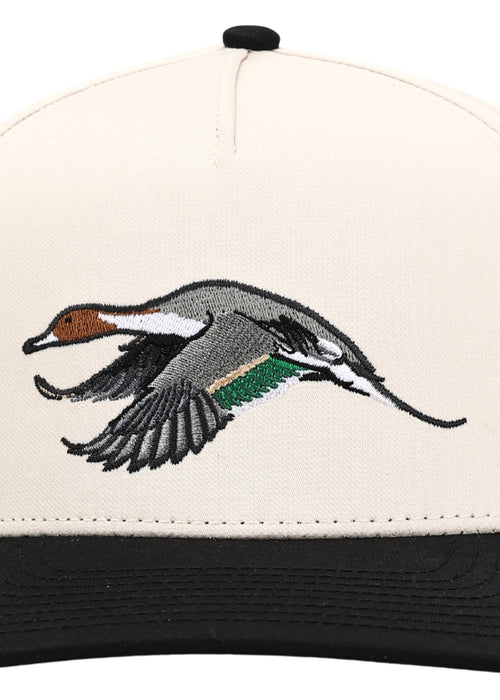 Cream/Black - Pintail Hat
