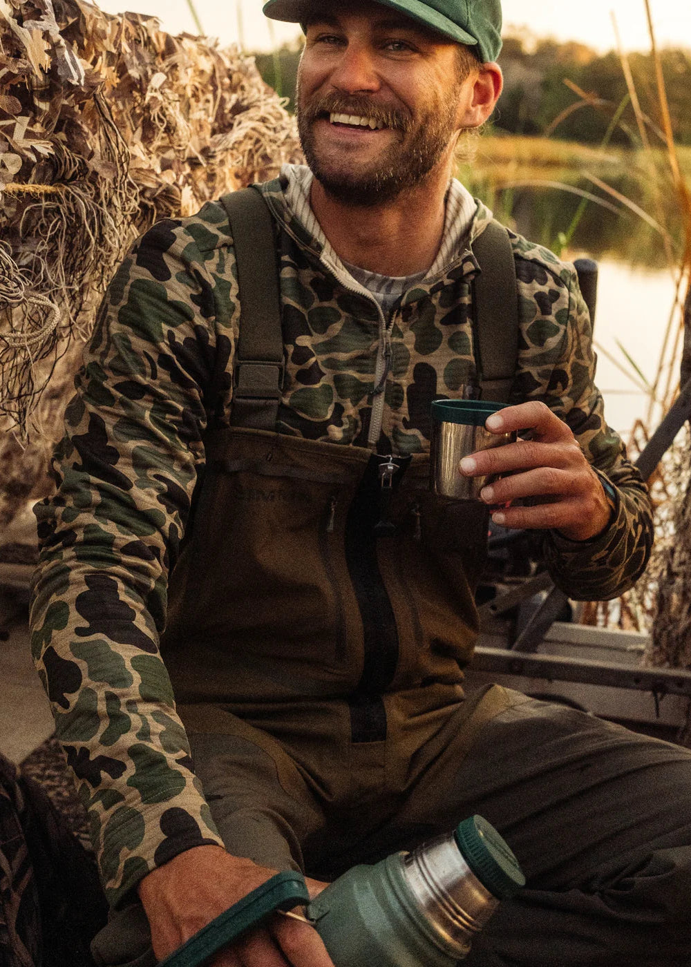 Sullivan Hagan Hoodie | Green Mallard Camo