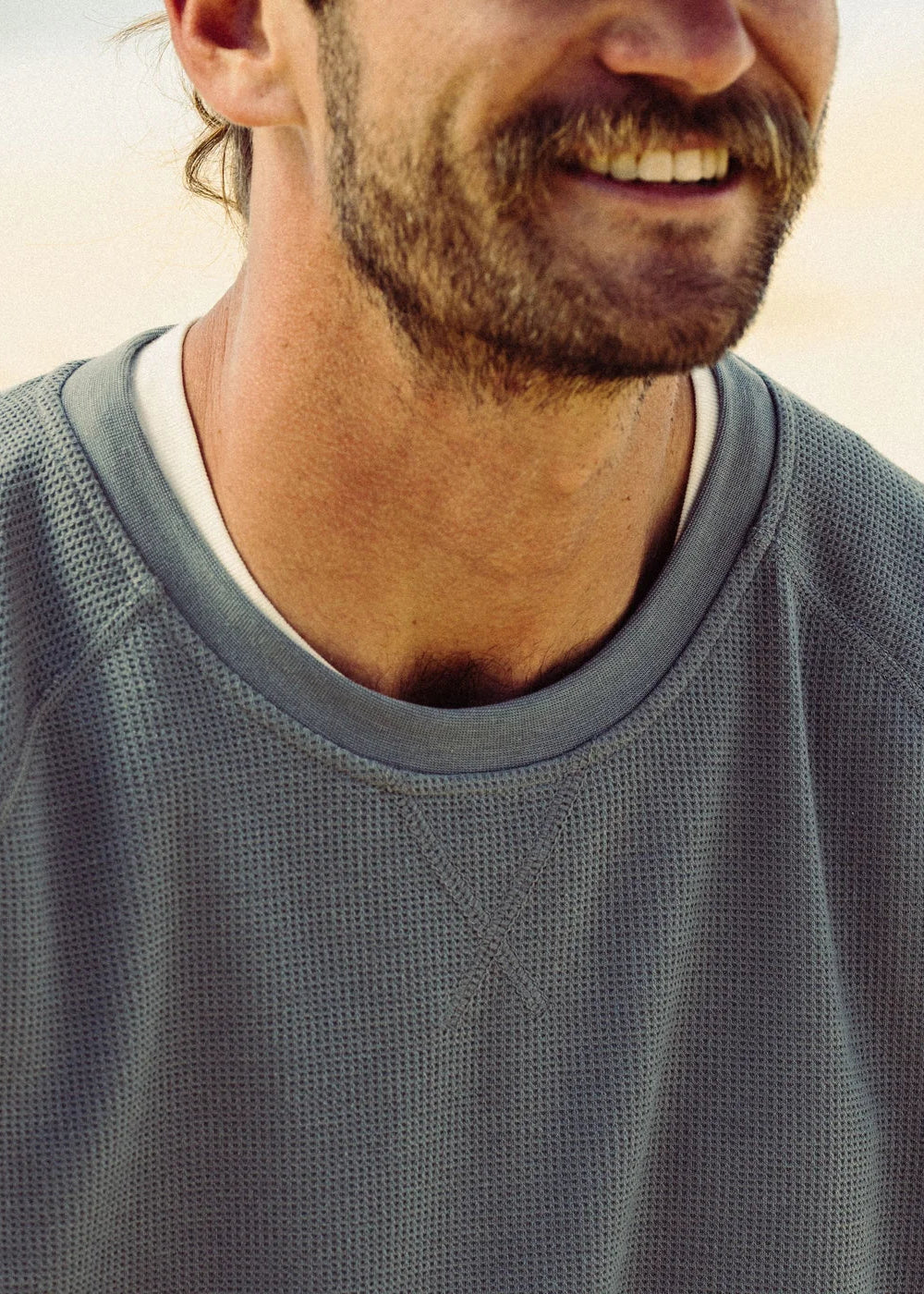Surfside Waffle Knit | Steel