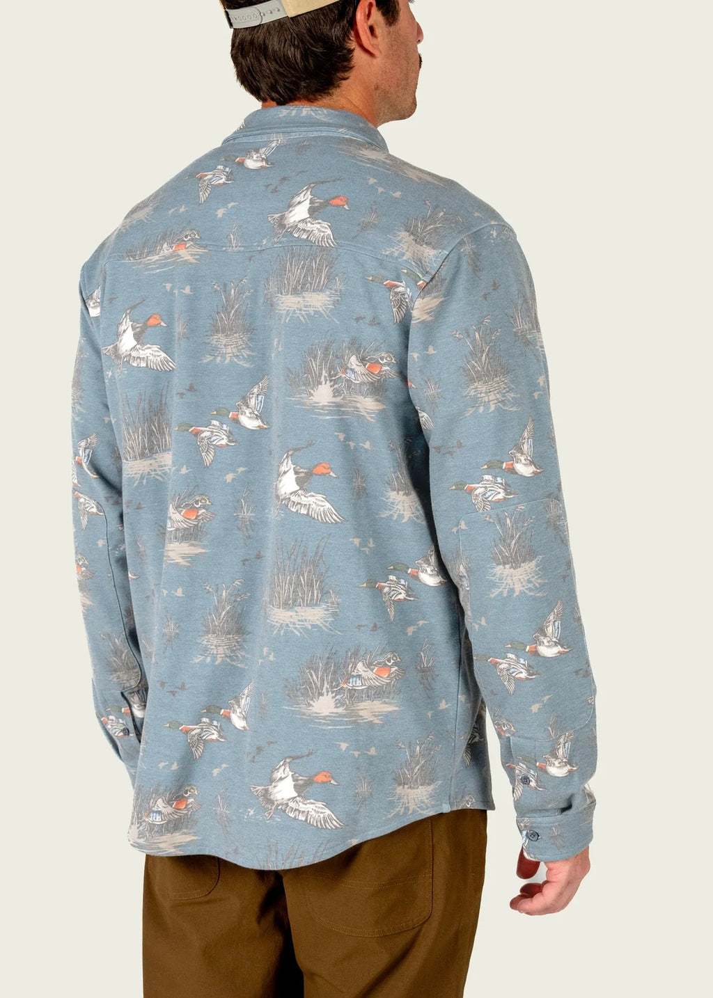 Fireside Oversized Shirt | Goblin Blue