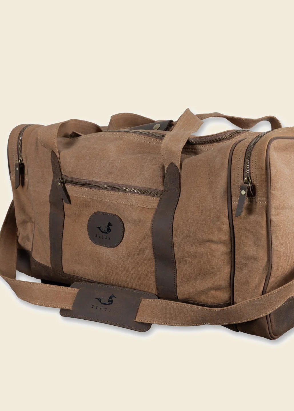 Waxed Canvas Duffle Bag