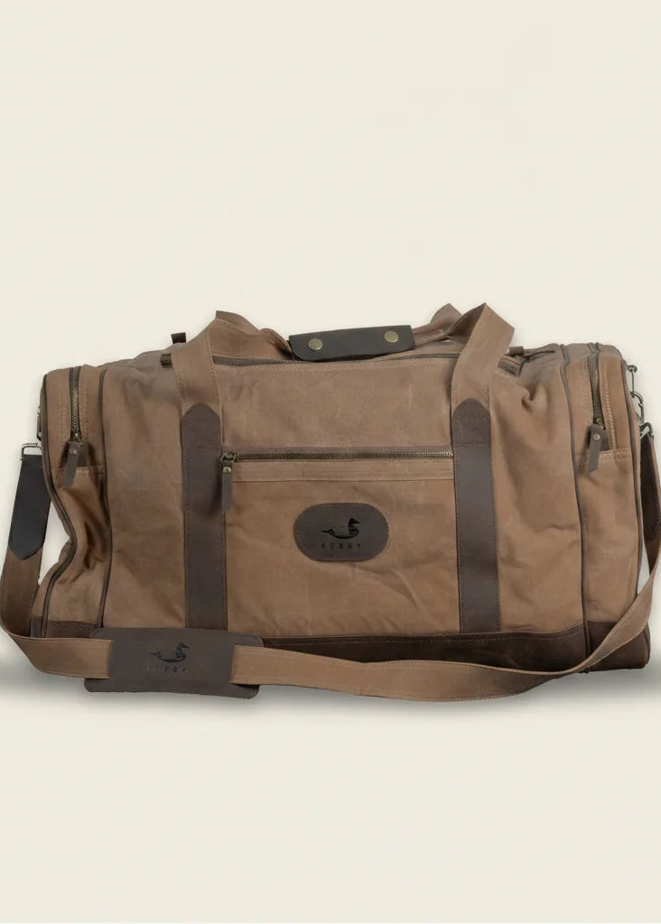 Waxed Canvas Duffle Bag