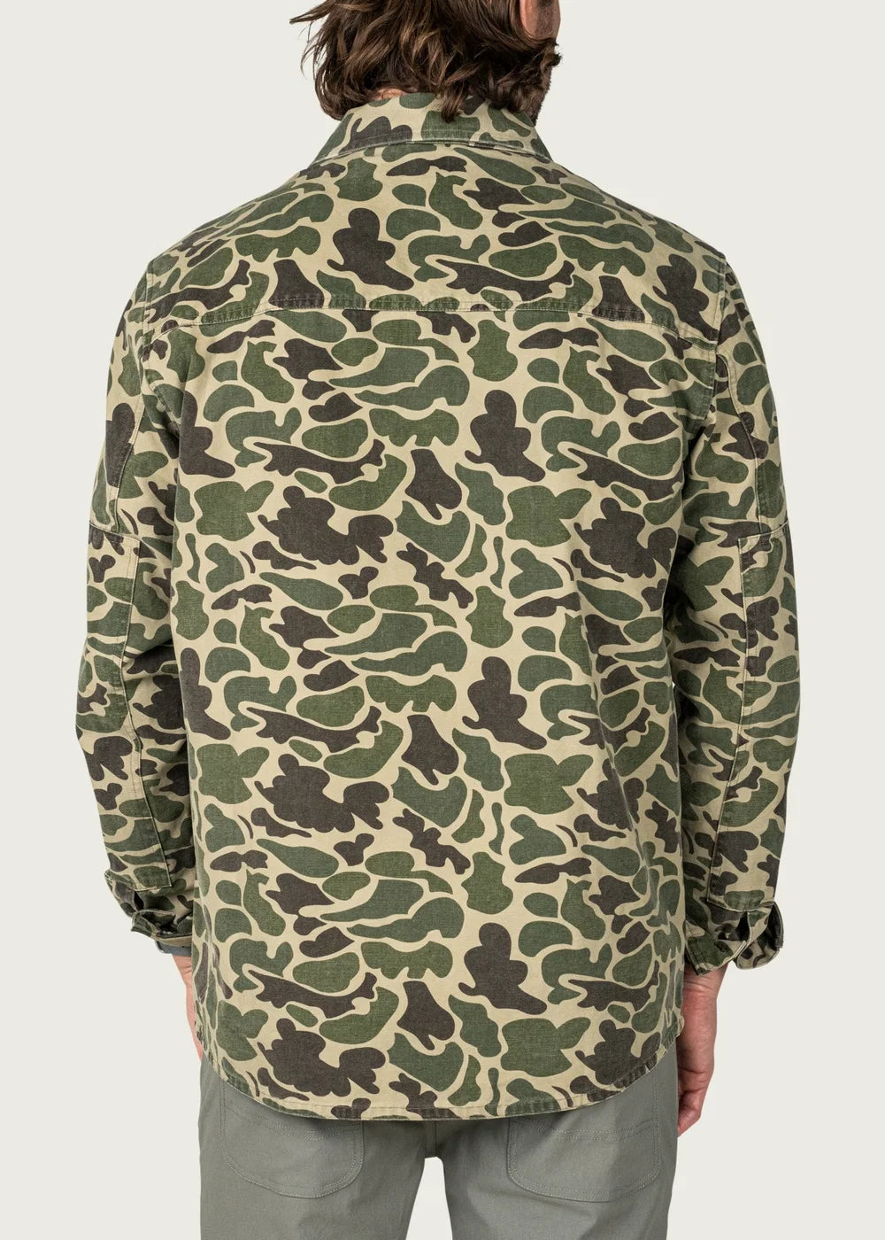 The Delano Shacket | Mallard Camo