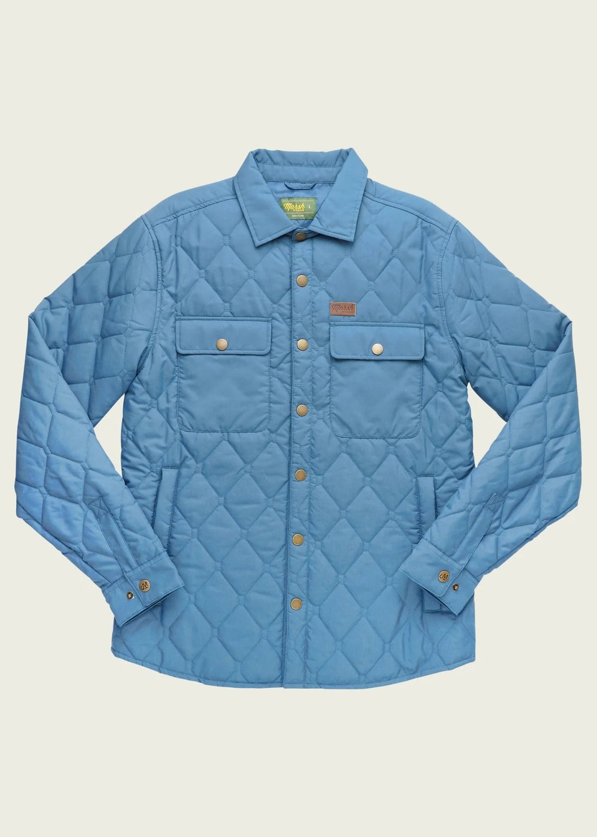 Saluda Puff Shacket | Bluefin