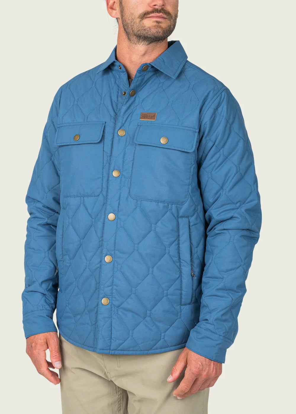 Saluda Puff Shacket | Bluefin