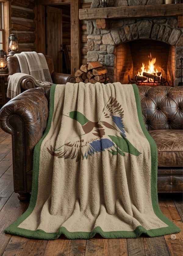 Mallard Marshland Blanket